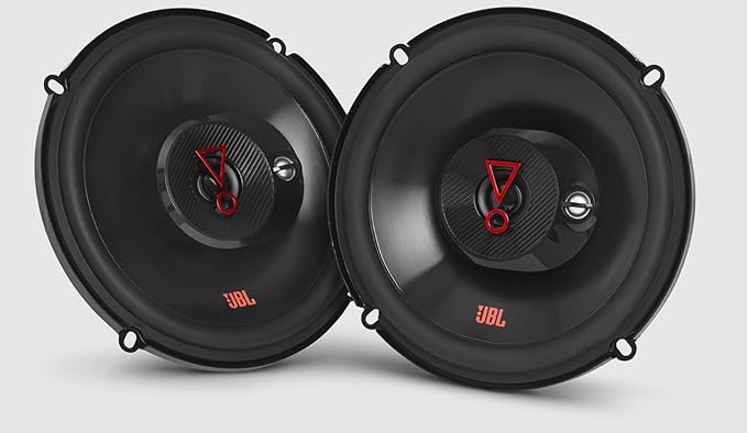 JBL Stage3 637F 3-Wege Auto Lautsprecher Set von Harman Kardon - 225 Watt Autolautsprecher - 2 stück Car HiFi Box groß 16cm - 165mm - 6,5 Zoll ohne Grille Abdeckung