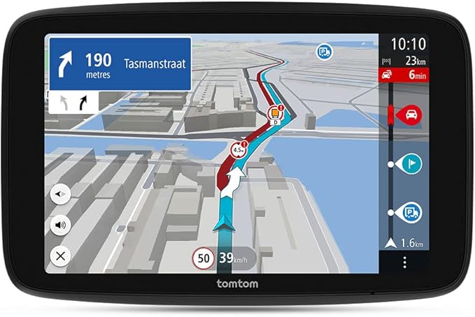 TomTom LKW Navi GO Expert Plus (7 Zoll-Display, Routenführung und POIs für große Fahrzeuge, TomTom Traffic inklusive, Weltkarten, Echtzeitwarnungen zu Beschränkungen) - Neue Software