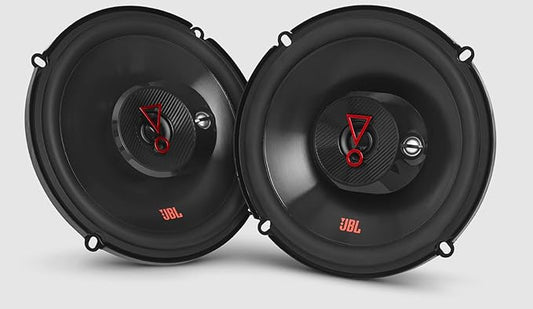 JBL Stage3 637F 3-Wege Auto Lautsprecher Set von Harman Kardon - 225 Watt Autolautsprecher - 2 stück Car HiFi Box groß 16cm - 165mm - 6,5 Zoll ohne Grille Abdeckung