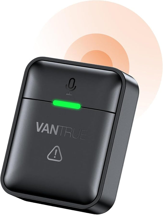 VANTRUE Kabellose Fernbedienung für Dashcam für Auto, N5 / N4Pro / N2X / S1 Pro / E1 / E2 / E3 Dashcam, für schnelle Aufnahme & Video-Sperre im Notfall.